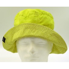 prAna Mujer&apos;s Lime Green Packable Reversible Bucket Sun Hat  eb-21796565